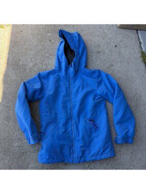 Volcom 10k Kids Ski Snow  Jacket Blue Youth Size Medium 10Y Insulated